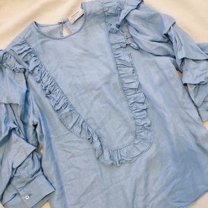 Chambray blouse